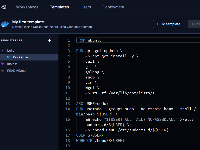 Selecting source code