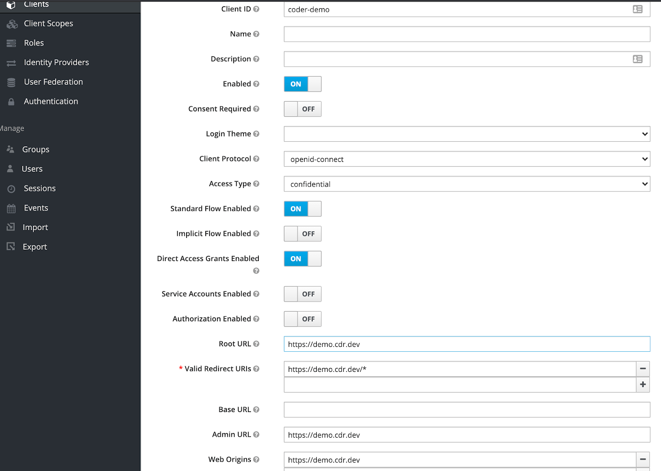 Client Configuration