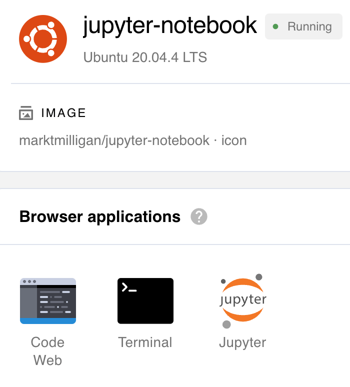 Jupyter Notework