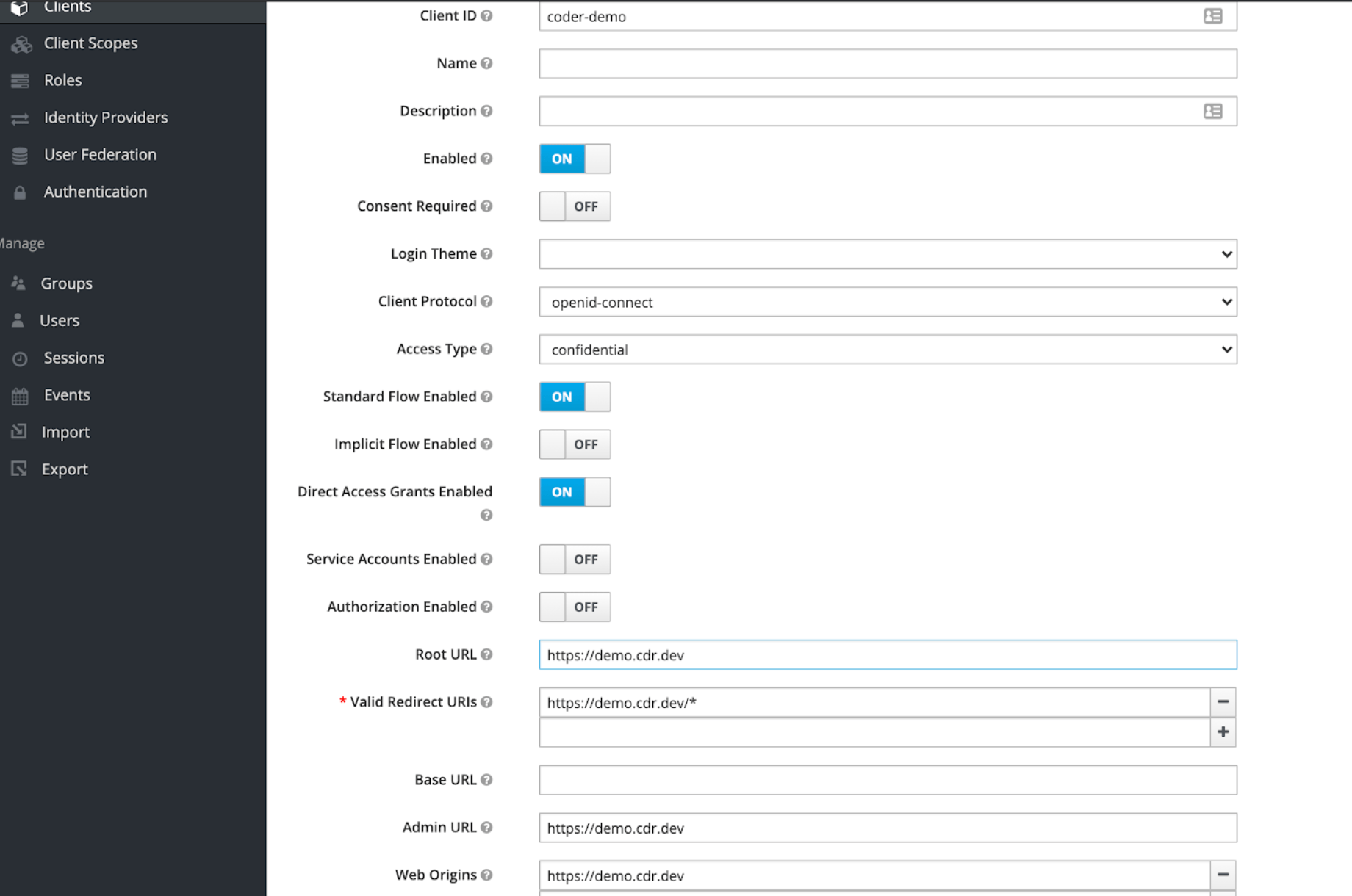 Client Configuration