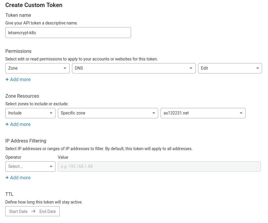 Create Custom Token