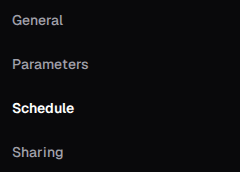 Scheduling UI