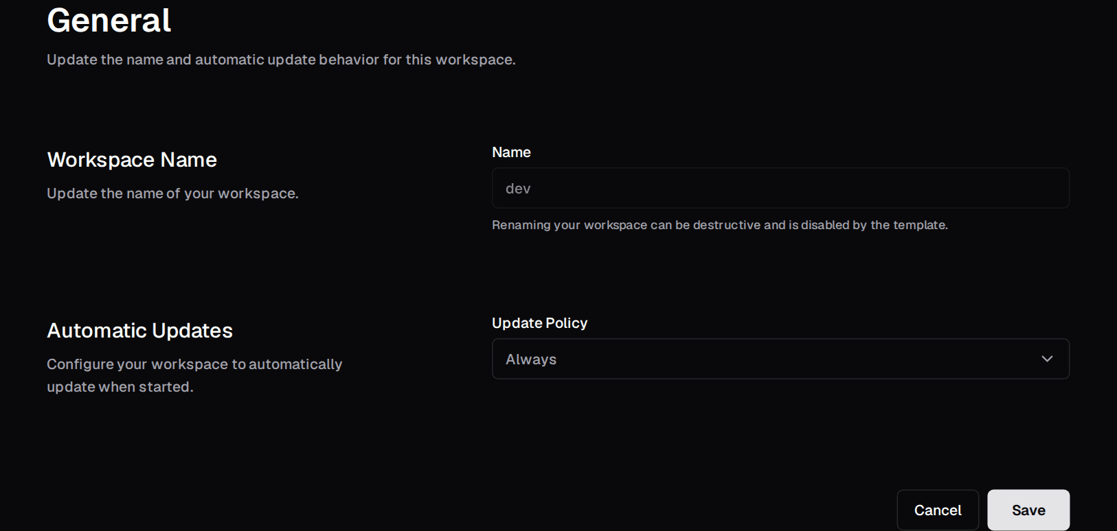 Automatic Updates