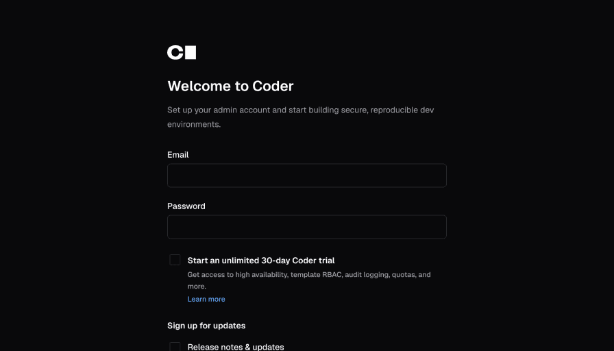 Coder install