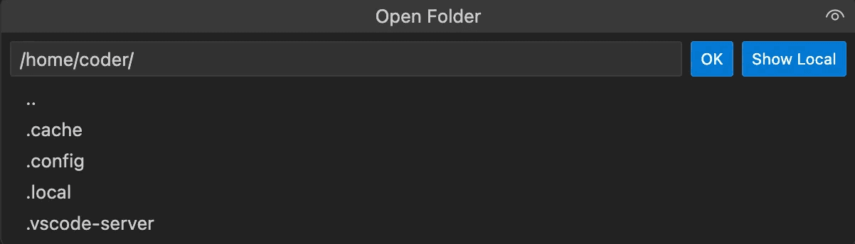 Changing directories in VS Code