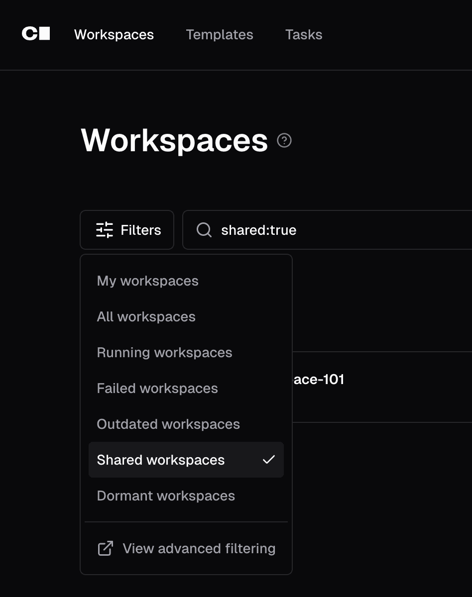 Sharing with a user or group
