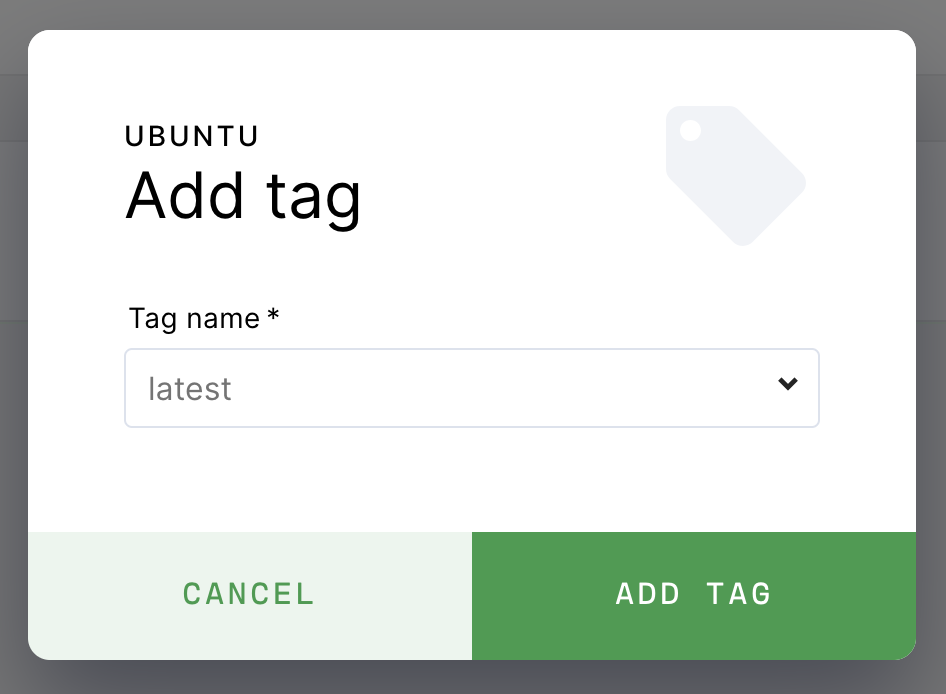 Set default tag