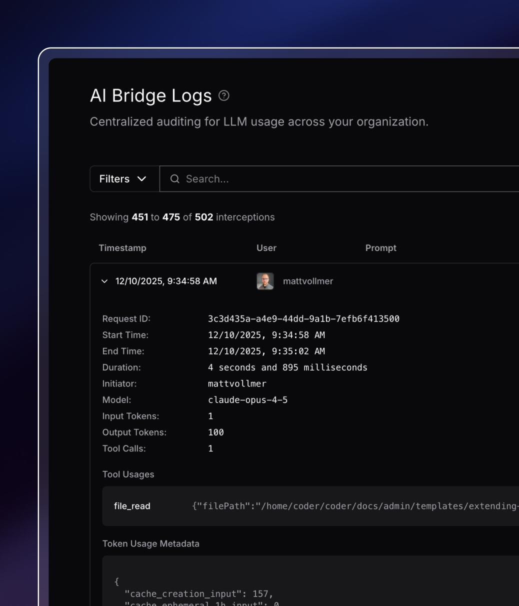 AI Bridge for governing AI agents