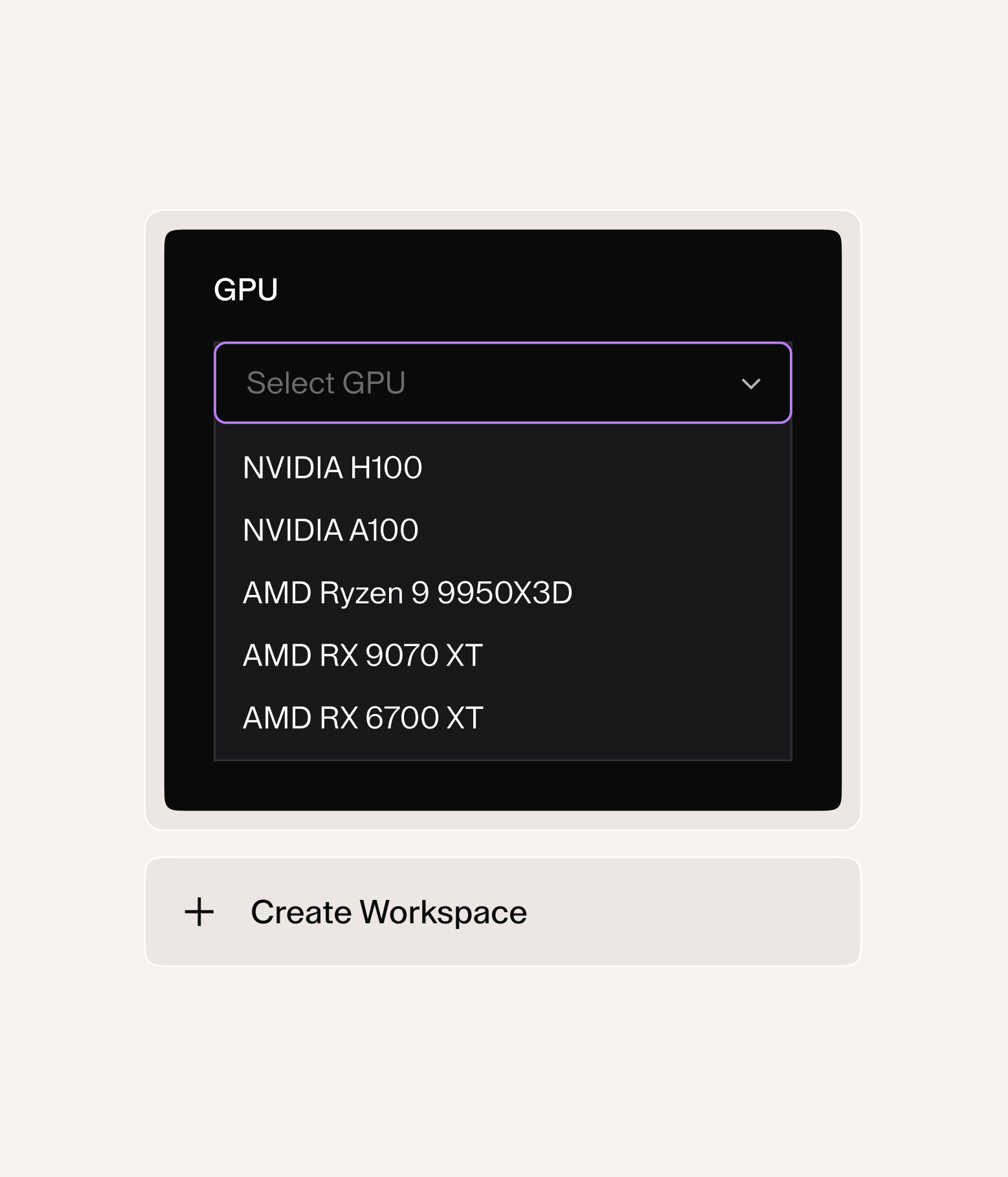 Offload ML workloads