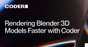Rendering Blender 3D Models Faster with Coder