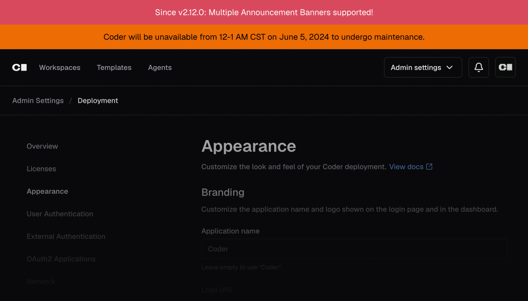 Multiple announcements