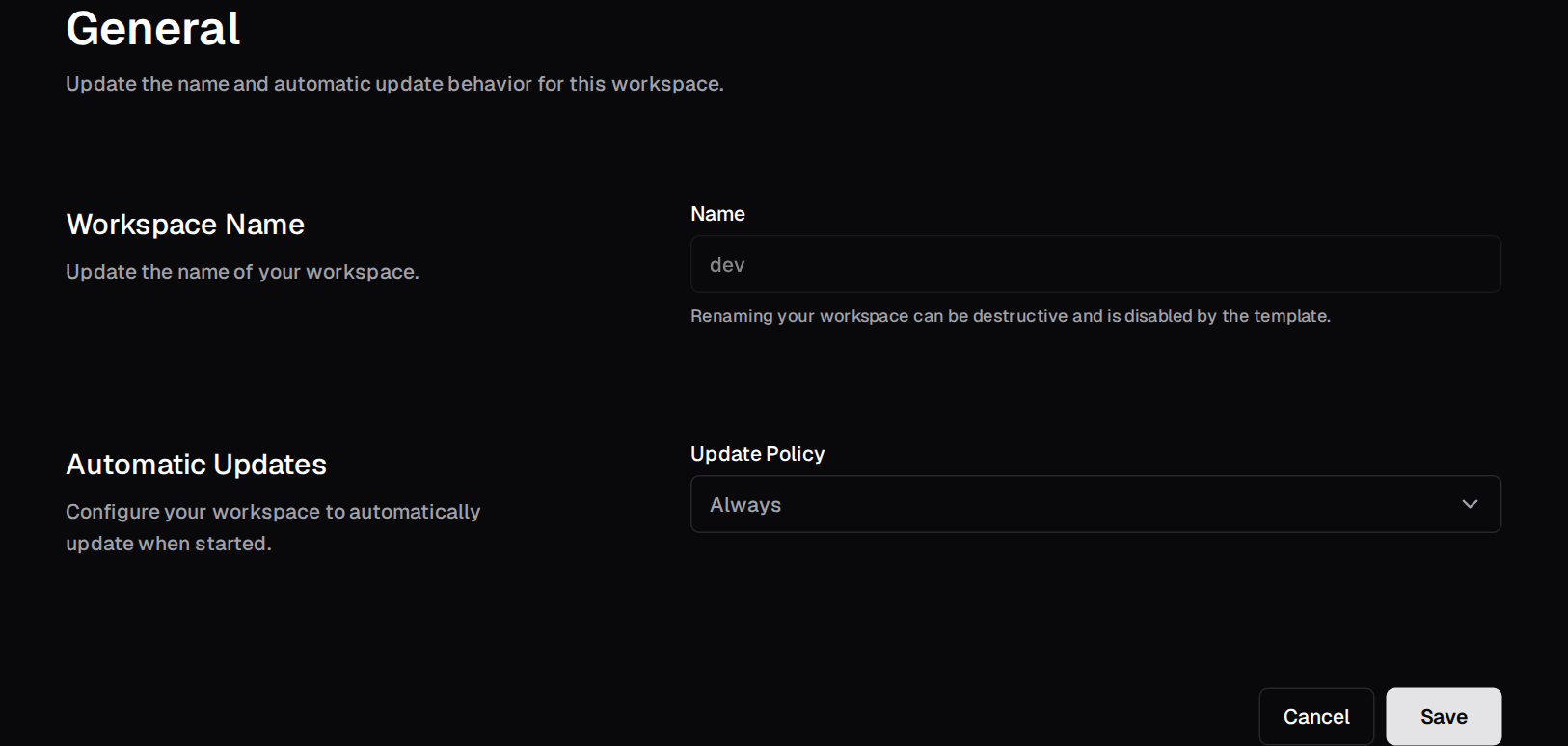 Automatic Updates
