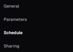 Scheduling UI